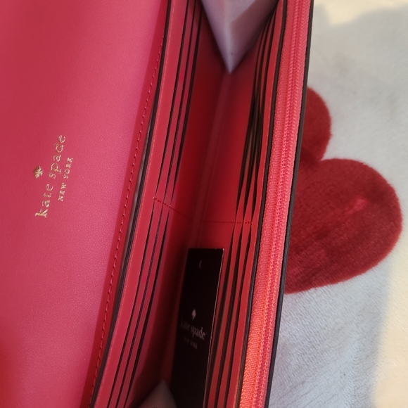 Kate Spade Envelop Wallet-Pink Peppe - Picture 5 of 11